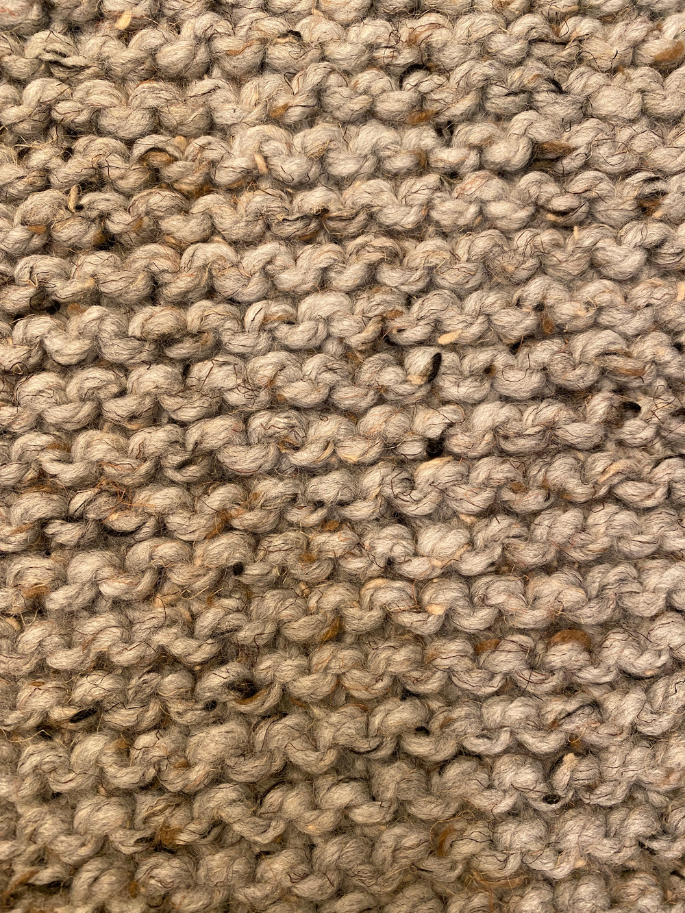 Hand Knit | Grey Scarf