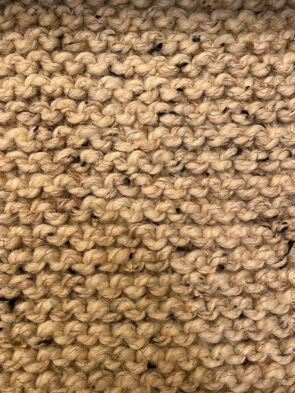 Hand Knit | Oatmeal Scarf