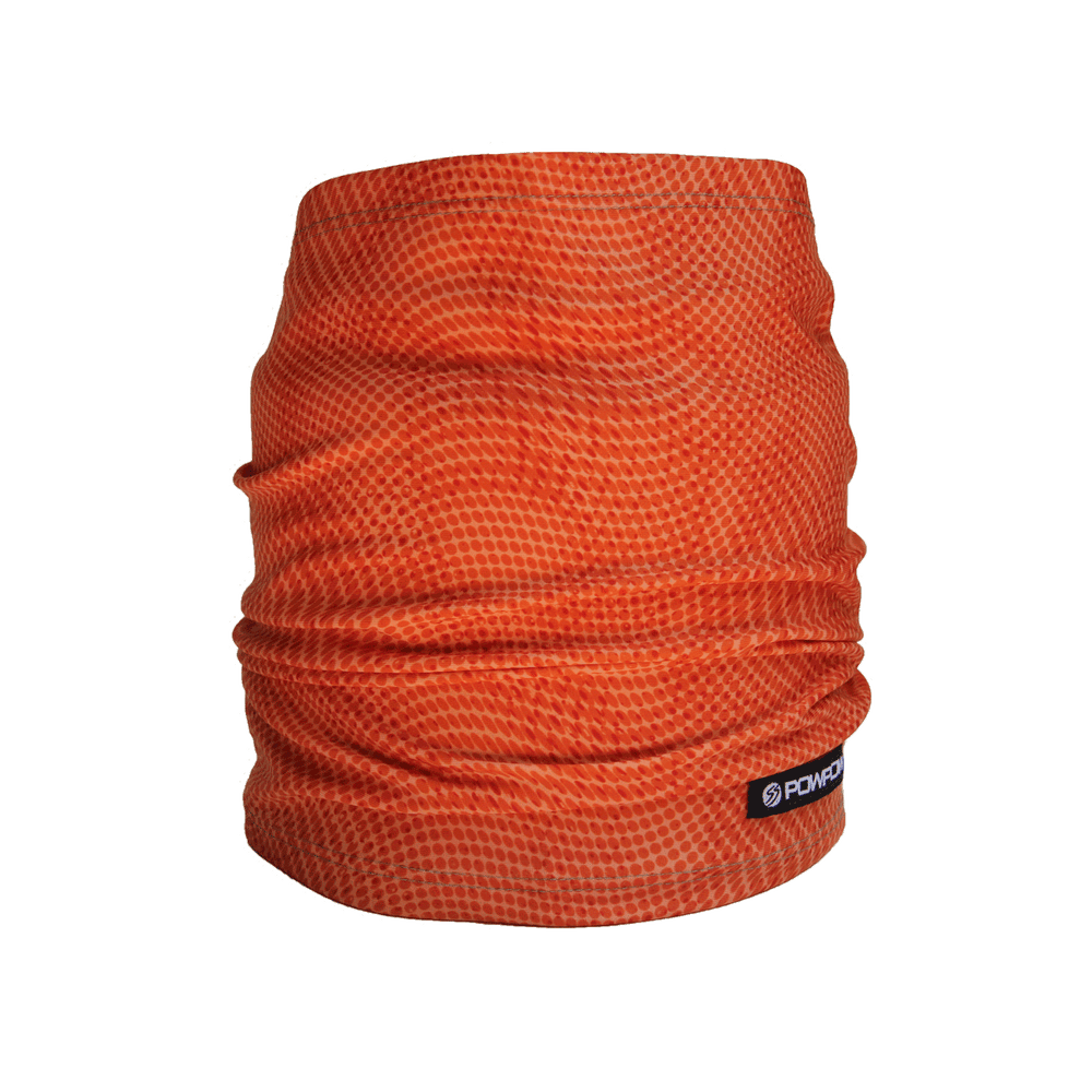 powpow neckie sport scarf orange crush 2