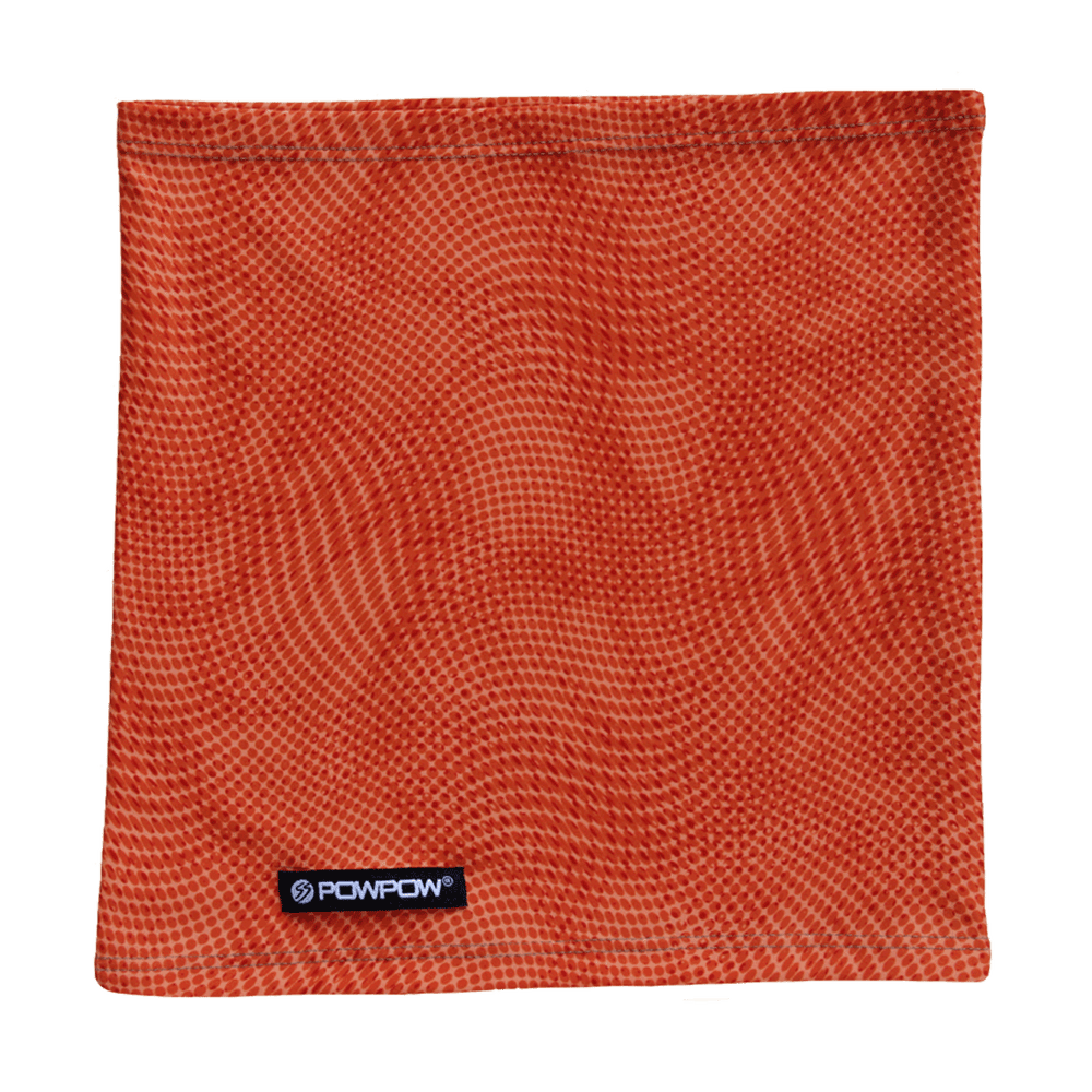 powpow neckie sport scarf orange crush 1