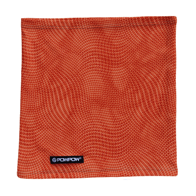 powpow neckie sport scarf orange crush 1
